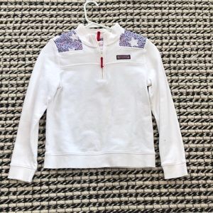 Vineyard vines Red white and blue sweatshirt